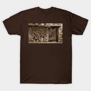 Old Doorway in Trava, Italy T-Shirt